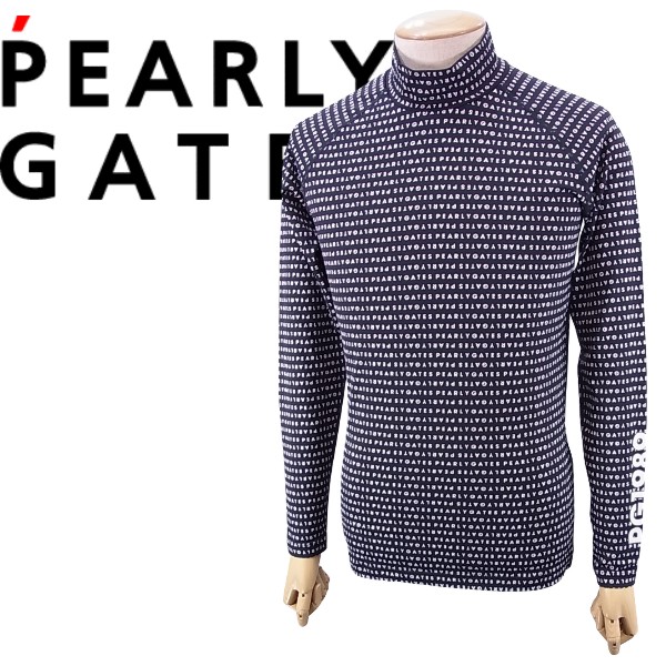 楽天市場 New Pearly Gates パーリーゲイツ吸水速乾 抗菌 Uvカット Beatrix Plusメンズ 総柄ハイネックインナー シャツ053 21af パーリーゲイツ By ゴルフウェーブ