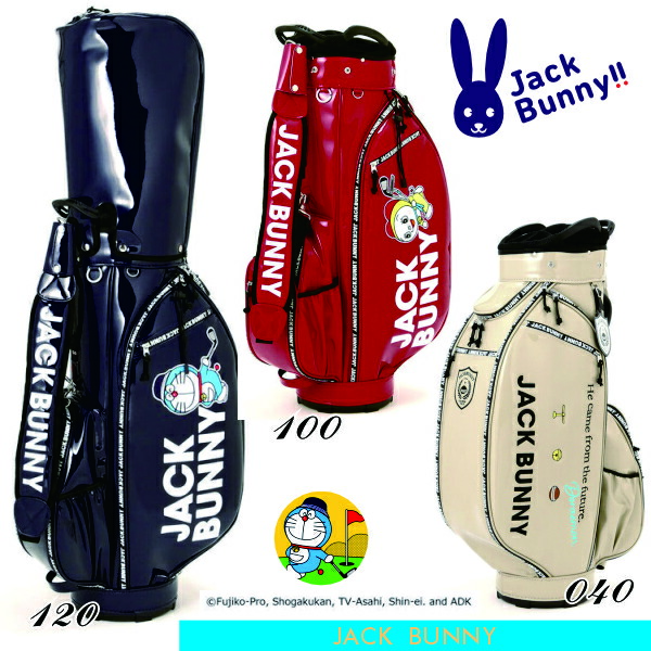 JACK BUNNY キャディバッグ　新品　パーリーゲイツ ジャックバニー NEW ARRIVALS ▪️Jack Bunny!! 定番キャディバッグ 262-4980740