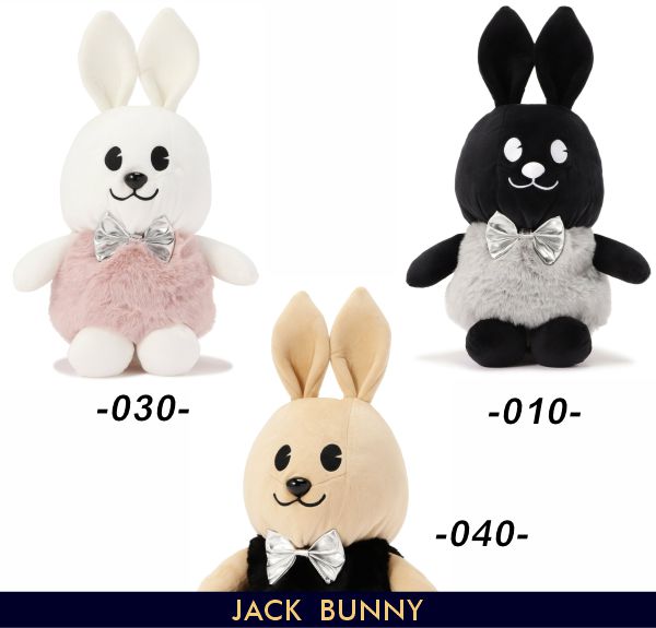 【NEW】Jack Bunny!! by PEARLY GATES ジャックバニー!! ”お洒落なフェイクファーウェア” チョータイラビットぬいぐるみ型ヘッドカバー ドライバー用＜460CC対応＞262-6184008/25D 【正規品】