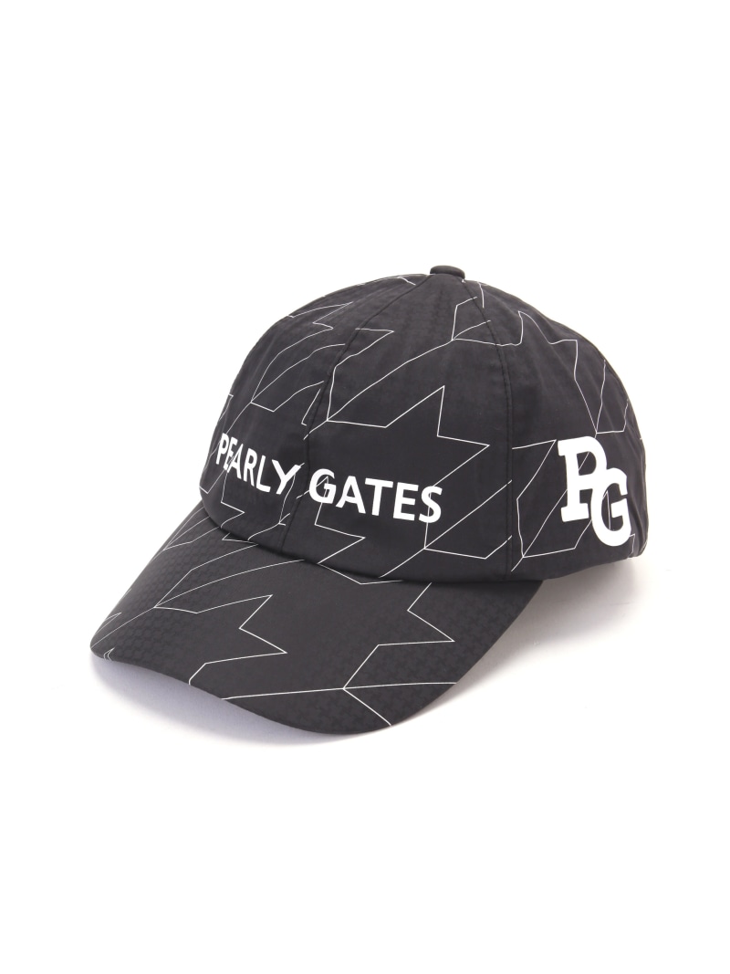 レイン キャップ ＜ロゴ/千鳥柄＞ (UNISEX) PEARLY GATES パーリーゲイツ 帽子 その他の帽子 ブルー【送料無料】[ Fashion]