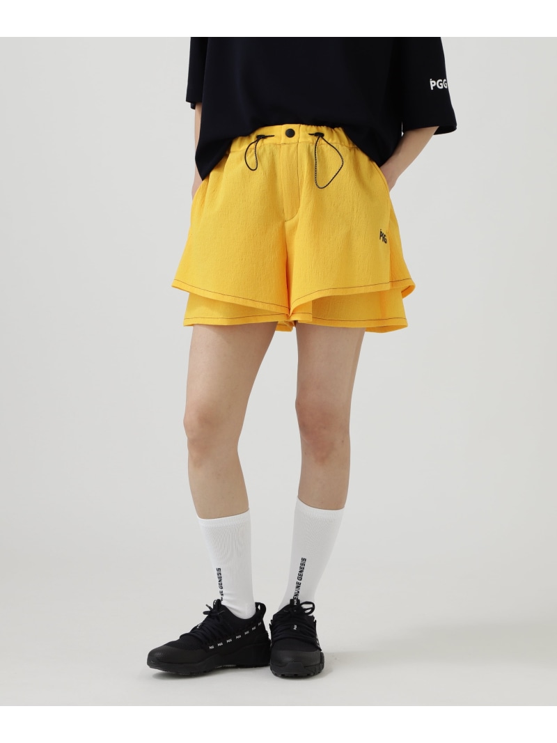 シエスタタフタショートパンツ (LADIES) PEARLY GATES パーリーゲイツ ズボン下 余分の物のズボン下 米国海軍【貨物輸送無料】[ Fashion] レディースファッション-パンツ