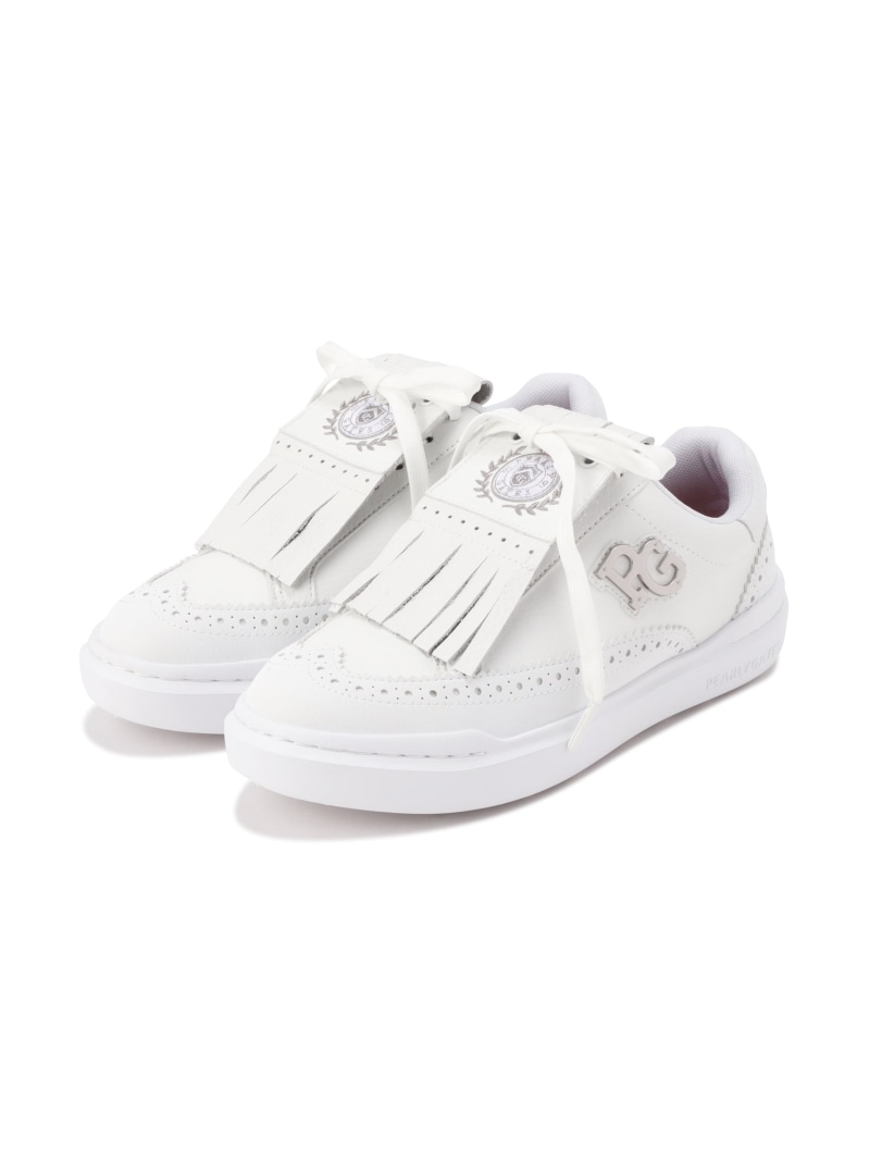 THE SHOSE スパイクレスゴルフシューズ ＜ウィングチップ＞ (LADIES) PEARLY GATES パーリーゲイツ シューズ・靴 その他のシューズ・靴 ホワイト【送料無料】[ Fashion]