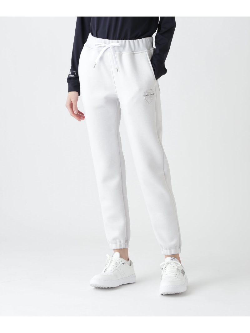 ダンボールクッションジョガーパンツ PEARLY GATES パーリーゲイツ パンツ その他のパンツ ホワイト ネイビー【送料無料】[ Fashion]｜PEARLY GATES