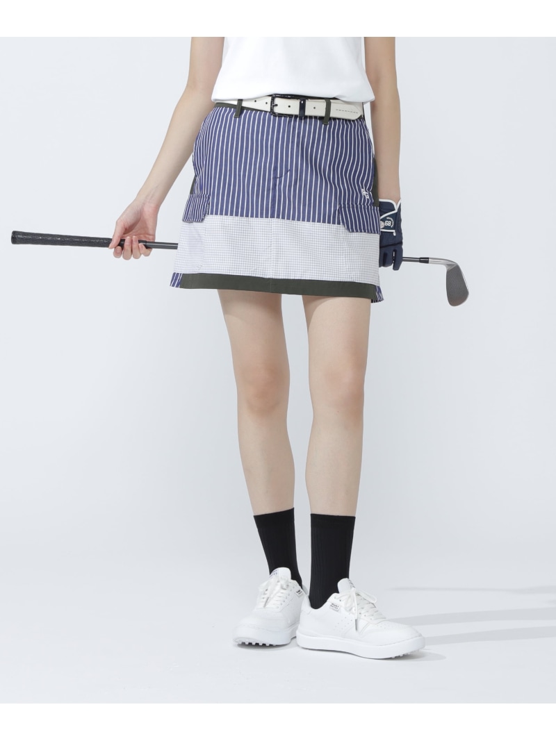 アウトフィッター2WAYスカート PEARLY GATES パーリーゲイツ スカート その他のスカート カーキグリーン ベージュ【送料無料】[ Fashion]