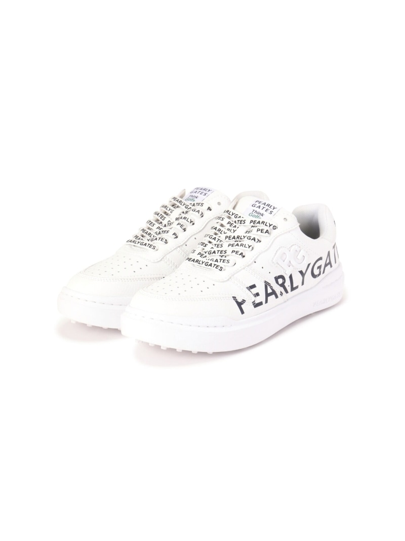 THE SHOES SUPER LOGO スパイクレスゴルフシューズ (LADIES) PEARLY GATES パーリーゲイツ シューズ・靴 その他のシューズ・靴 ホワイト【送料無料】[ Fashion]
