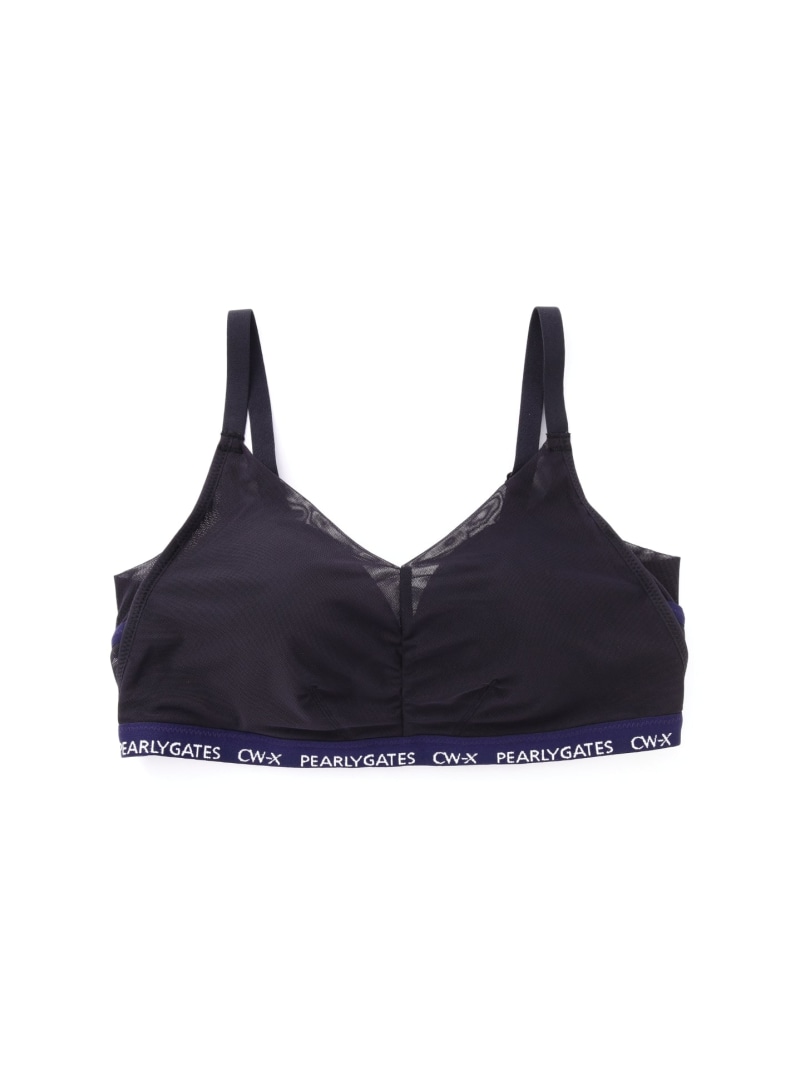 CW-X*PEARLY GATES ゴルフ Bra (LADIES) PEARLY GATES パーリーゲイツ 付属物・ウオッチ 余分の物の付属物・ウオッチ パープル 白いこと ベージュ【貨物輸送無料】[ Fashion]