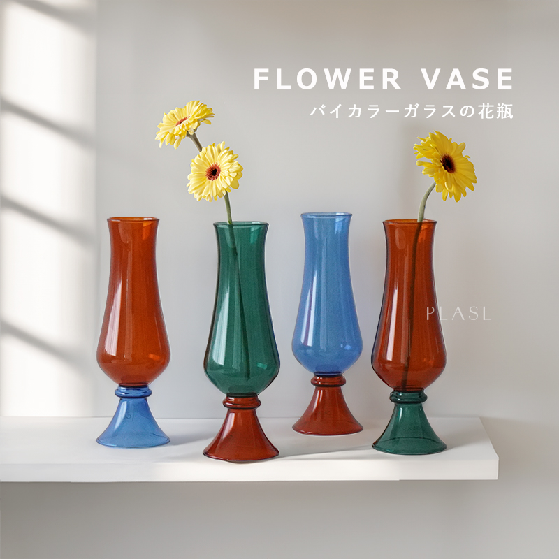 楽天市場】ガラス ベース とりよせ品 Soleil(ソレイユ)* カラーガラス