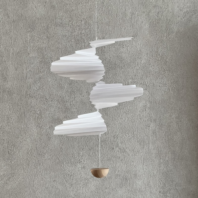 楽天市場】【全品5%OFF】【最強配送】モビール 螺旋 北欧 吊り下げ