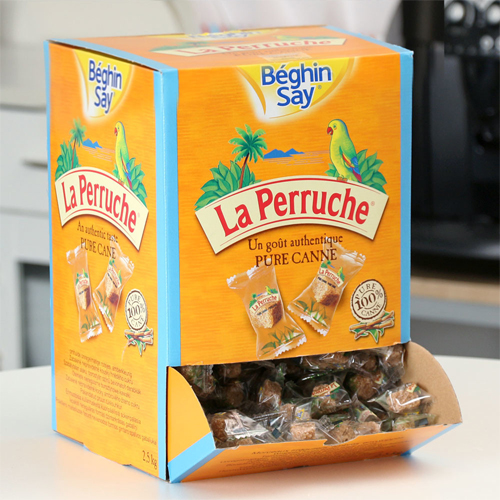【楽天市場】ベギャンセ ラ・ペルーシュ 角砂糖 ブラウンシュガー個包装 1箱(2.5kg) 【送料無料】：PECHKA