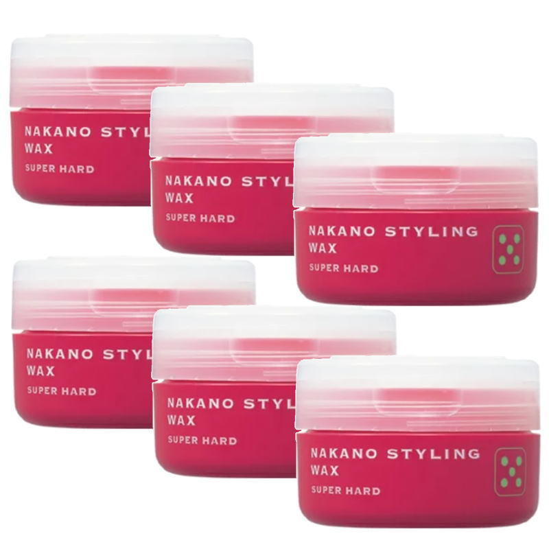 ヘアワックス　6個セット マンダム LUCIDO(ルシード)ヘアワックス グロス&ホールド 80g