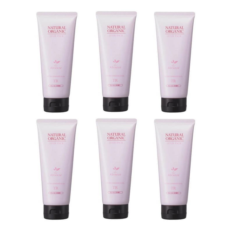 パシフィックプロダクツ　アブリーゼ ナチュラルオーガニック ヘアパック TR 220g ×6点セット