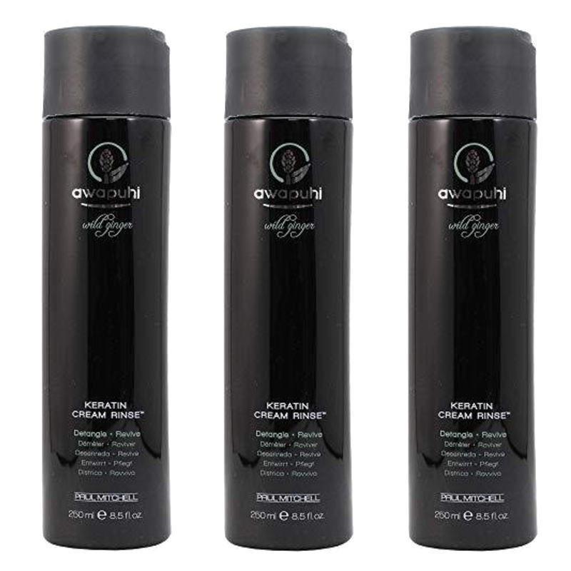 ポールミッチェル アワプヒ ワイルド ジンジャー　 AWG ケラチンクリームリンス 250ml×3点セット