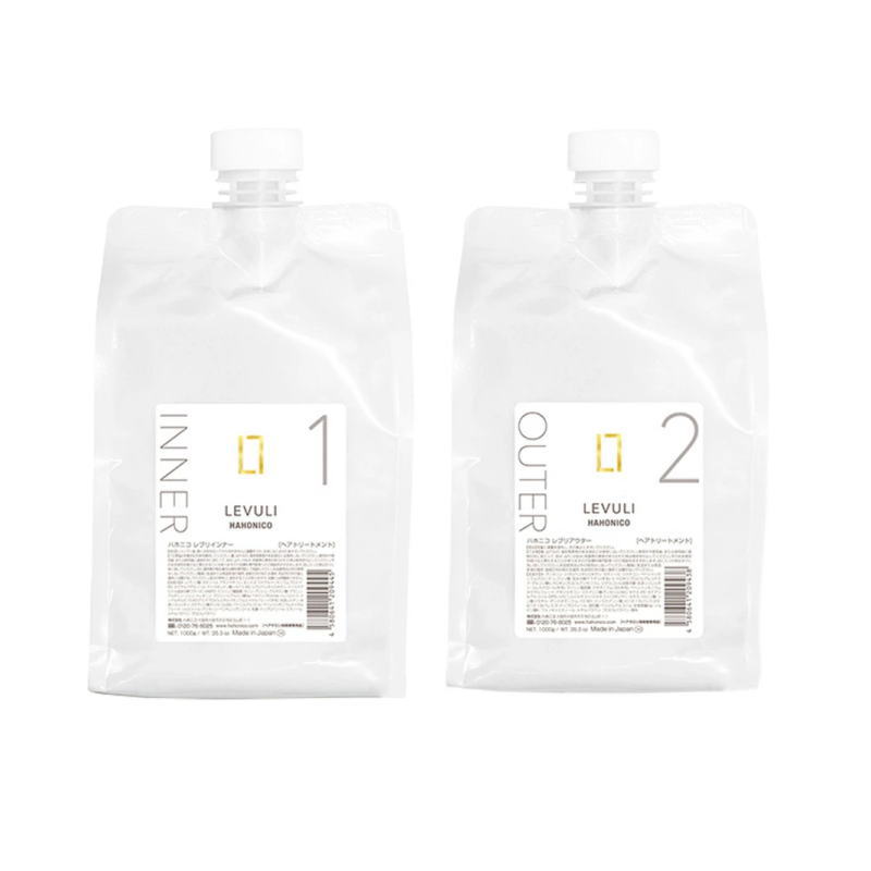 ハホニコ　レブリ インナー ヘアトリートメント (1000g) アウター ヘアトリートメント (1000g)セット｜PECHKA