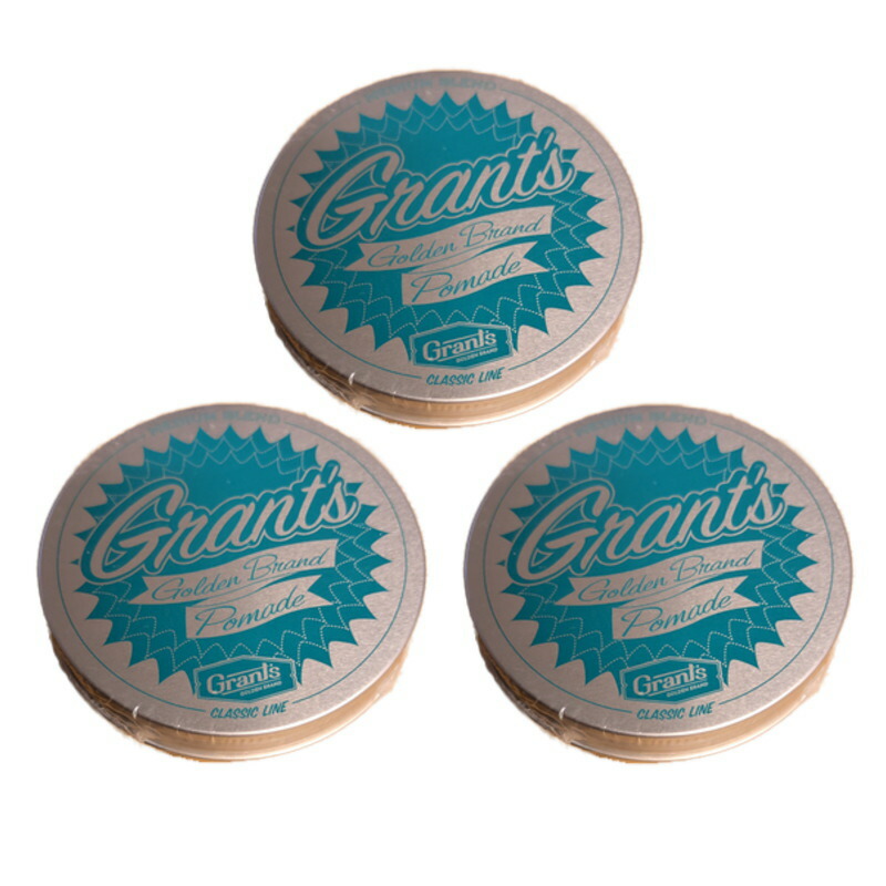 grantsgoldenbrand  MEDIUM BLEND POMADE グランツゴールデンブランド ミディアムブレンドポマード (120g) 【×3個仕掛ける】
