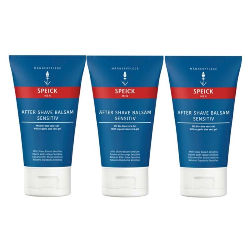 SPEICK スパイク　メンズ・アフターシェイブバーム (髭剃り後保湿クリーム) 100ml×3点セット