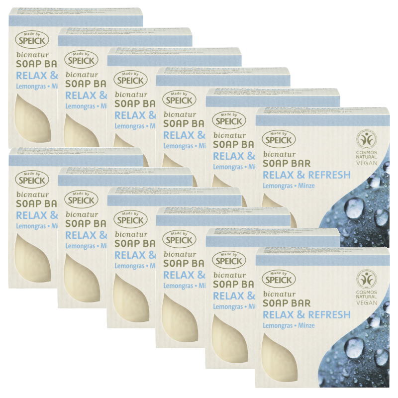SPEICK スパイク ビオ・ソープ 伸び伸びする  (顔・体制用石ケン) 100g×12点仕掛ける