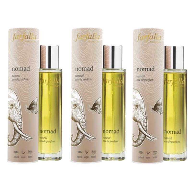farfalla ファファラ ナチュラル　オーデパフューム＜ノマド＞ (50ml) &times;3点セット｜PECHKA