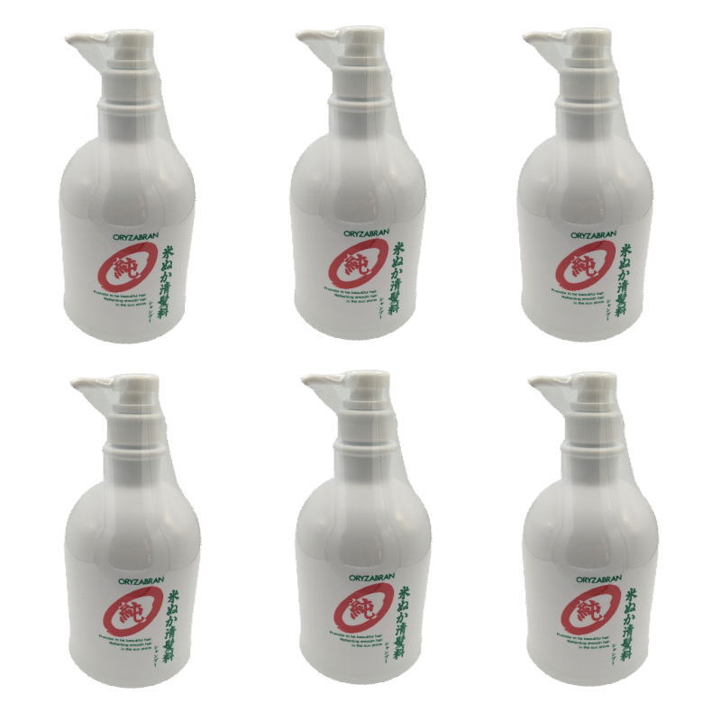 本当の オリザジュン 純 米ぬか清髪料 シャンプー 1000ml ×6点仕掛ける