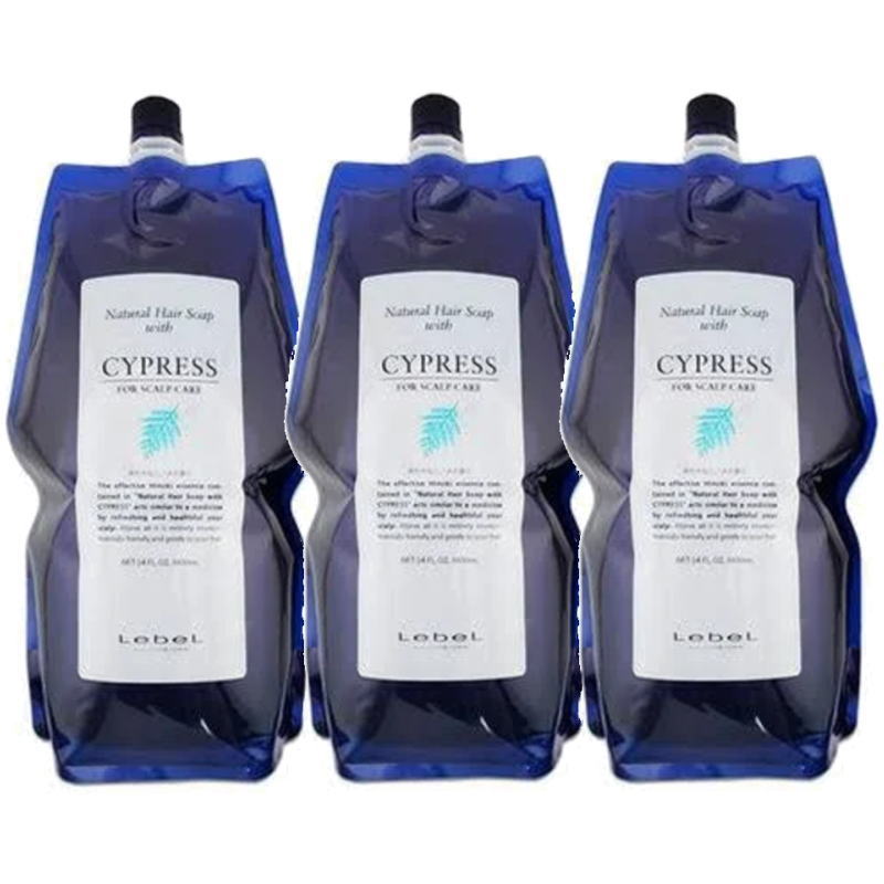 ルベル ナチュラル ヘア ソープ ウィズ CYd 1600mlリフィル【3個セット】