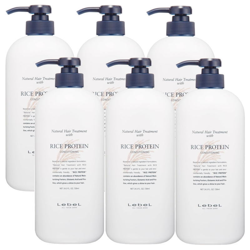 ルベル　ナチュラル ヘア トリートメント ウィズ RP　720ml【6個セット】