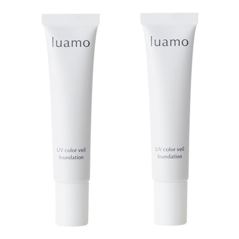 ルアモ　UVカラーヴェール ファンデ―ション　SPF26　PA＋＋＋ ［UVファンデーション］ (25ｇ)×2点セット