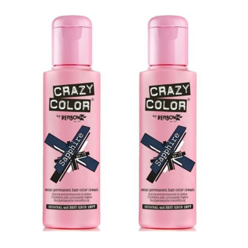 アレス クレイジーカラー サファイア 100ml（2点セット）