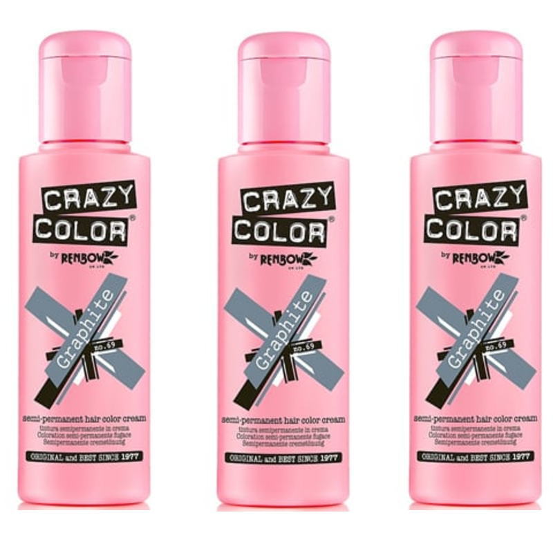 アレス クレイジーカラー グラファイト 100ml（3点セット） 5,193円