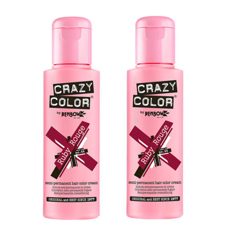 アレス クレイジーカラー ルビールージュ 100ml（2点セット）