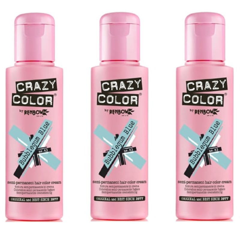 アレス クレイジーカラー バブルガムブルー 100ml（3点セット） 4,982円
