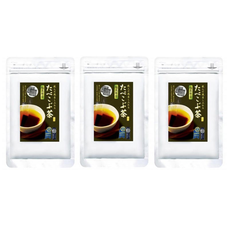 菊利 たべこぶ茶 塩 84g ×3点セット|PECHKA
