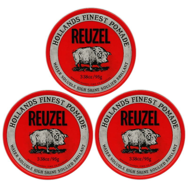 REUZEL ルーゾーポマード ウォーターソルベ ハイシャイン 赤いこと 95g【×3点仕掛ける】