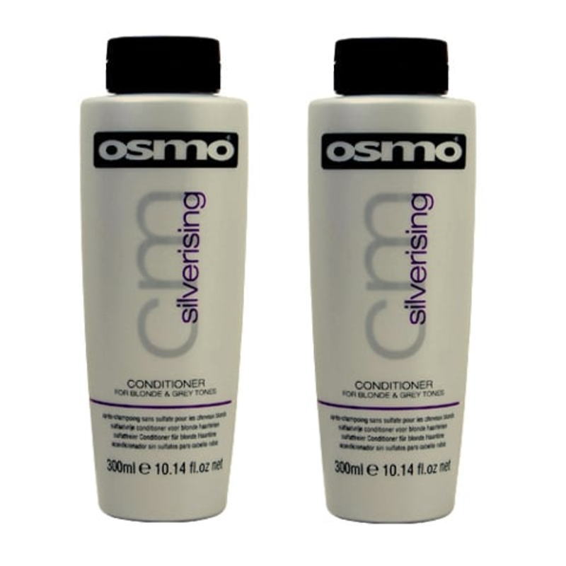 アレス　osmo(オスモ) カラーミッション シルバライジング コンディショナー 300ml（2点セット）
