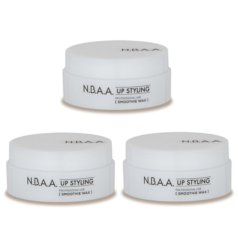 NBAA UP STYLING スムージーワックス 75g（3点セット）