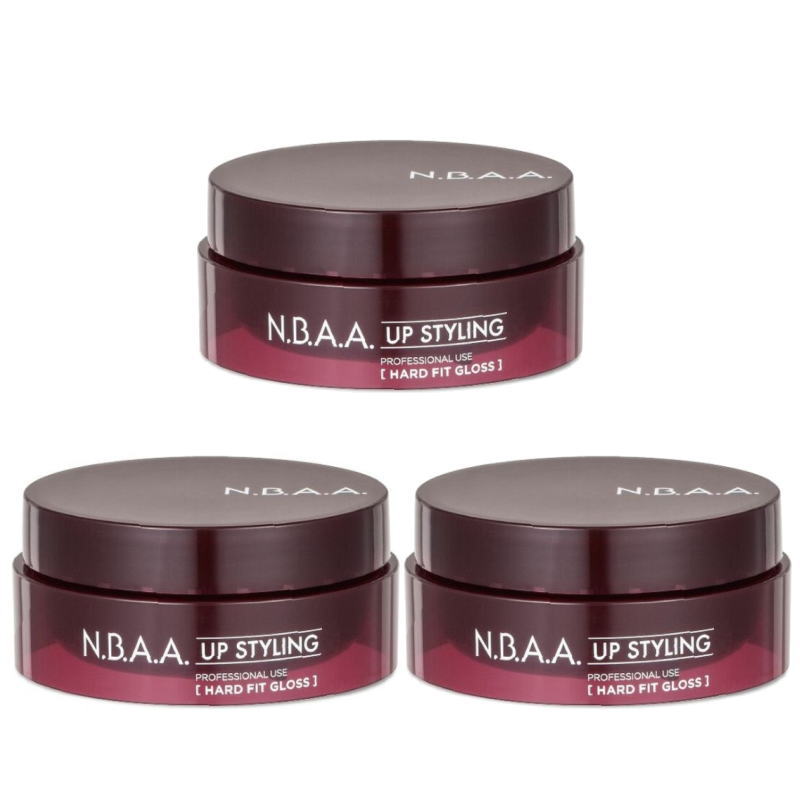 NBAA UP STYLING ハードフィットグロス 75g（3点セット）