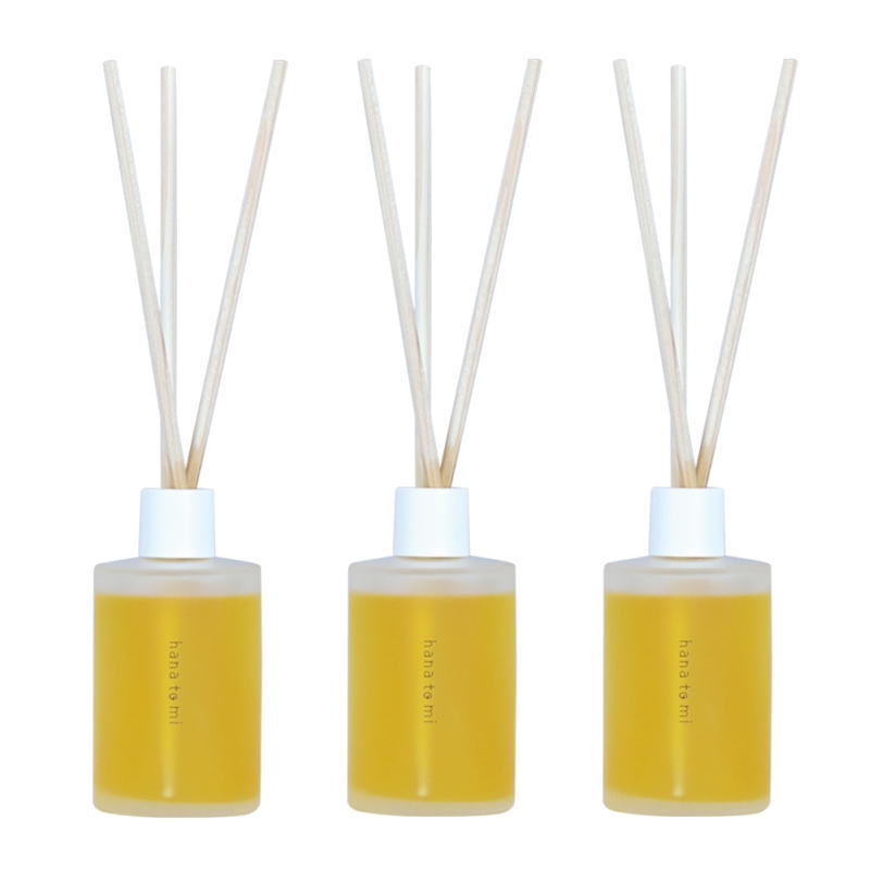フレーバーライフ hana to mi(ハナトミ) アロマティックディフューザー バイカ 105ml(3点セット)
