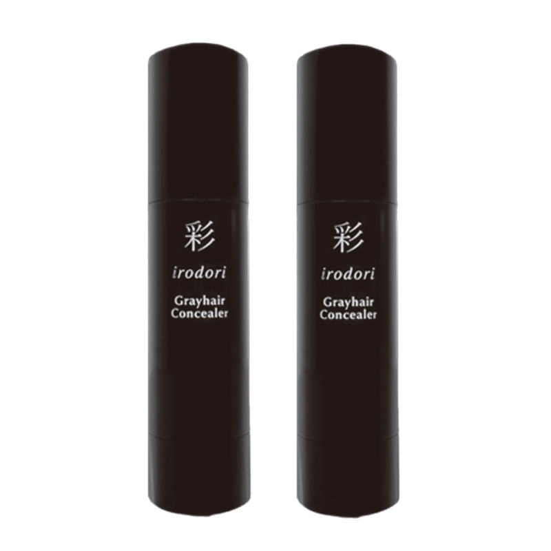 イリヤ 彩 グレイヘアコンシーラー ダークブラウン 9g×2点セット