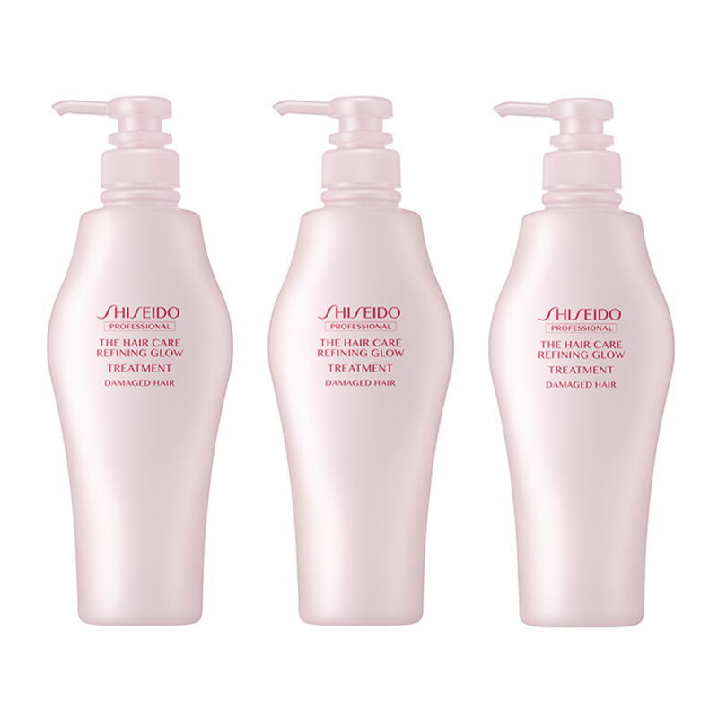 資生堂 プロフェッショナル リファイニンググロウ トリートメント 500g (3点セット)
