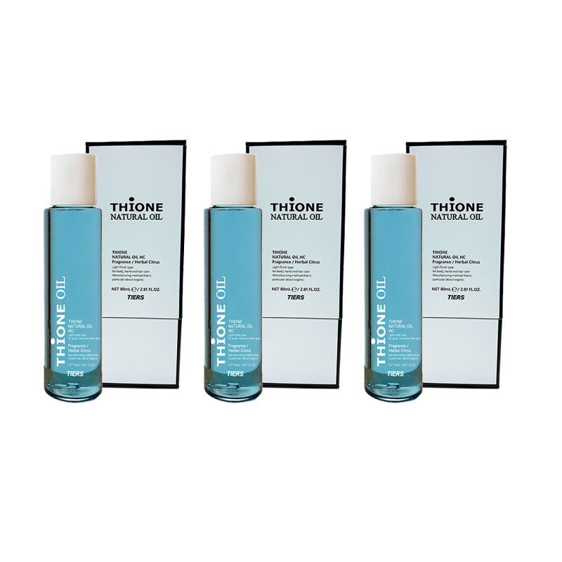 ティアーズ ティオーネナチュラルオイル HC 80ml ×3個セット