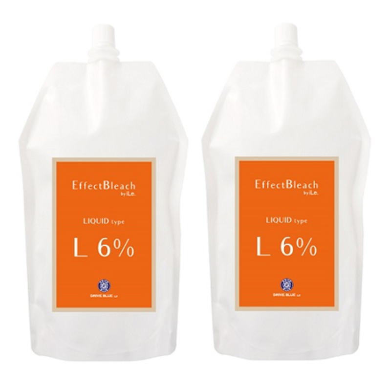 パール化研　エフェクトブリーチ Sエディションオキシ L6％ 1000ml リキッドタイプ (2点セット)