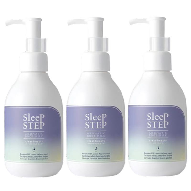 フレーバー生命現象 SLEEP STEP アロマティックボディミルク 読みやすいもの言う花 200ml（3点仕掛ける）