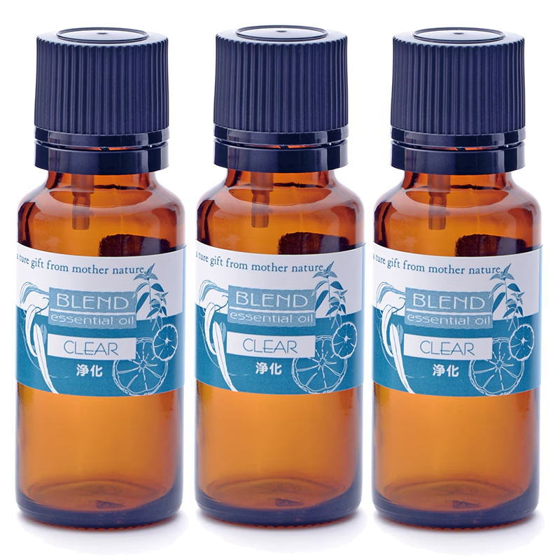 フレーバーライフ ブレンドエッセンシャルオイル 浄化 20ml（3点セット）