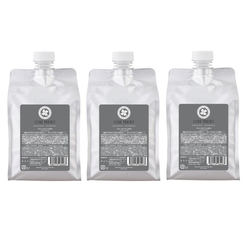 フォーフルール フルールパフェ  グレープフルーツシャンプー 1000ml (3点仕掛ける)