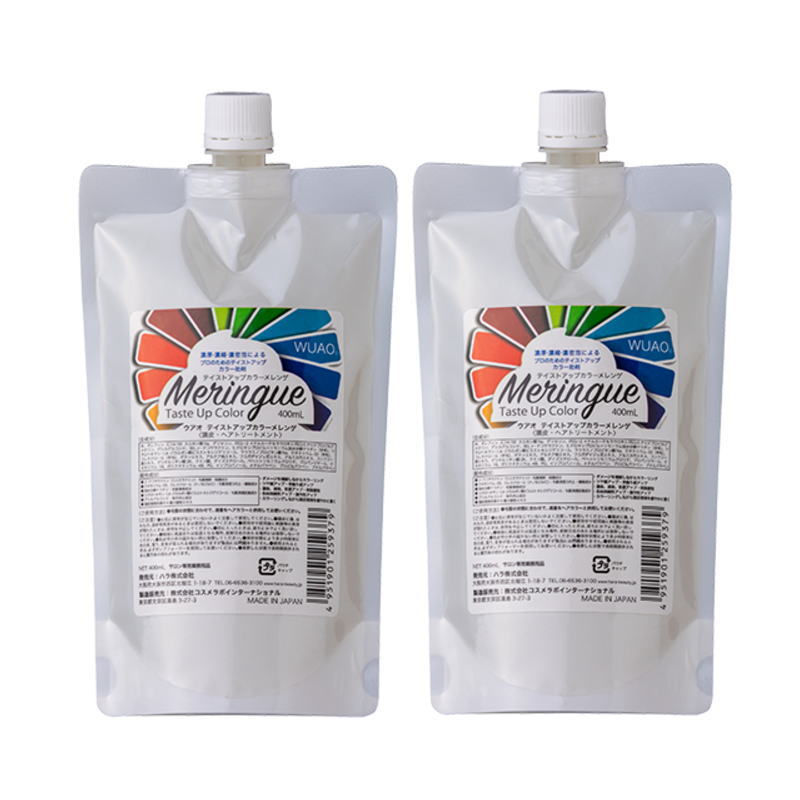 ウアオ　テイストアップカラー　メレンゲ 400ｍl×2点セット