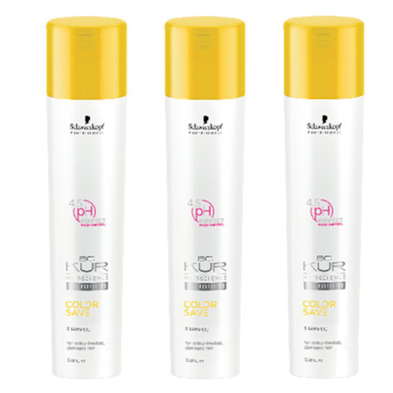 シュワルツコフ　BCクア　カラーセーブ　シャンプー　250ml×3点セット