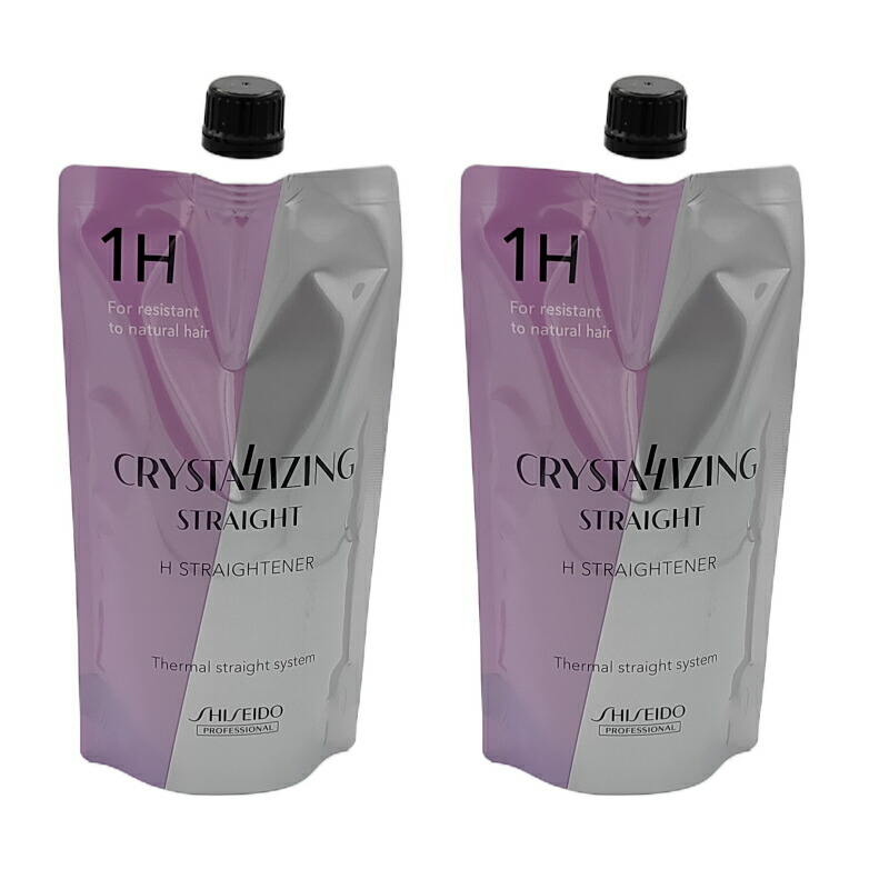 楽天市場】資生堂 クリスタライジングストレート α H 1剤 400g