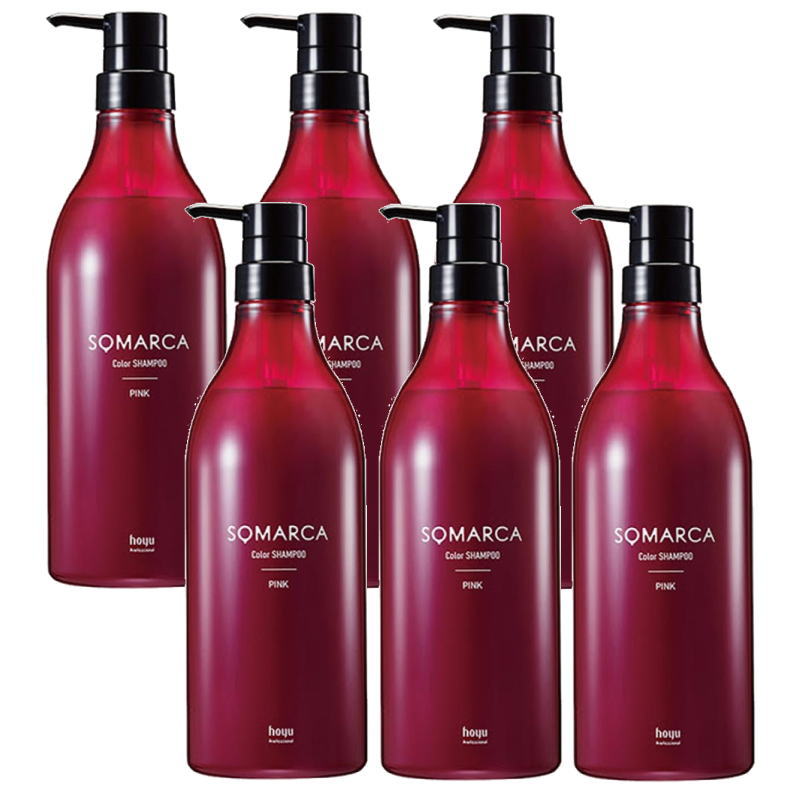 hoyu ホーユープロフェッショナル SOMARCA(ソマルカ) カラーシャンプー ピンク 770ml 業務用×6点セット