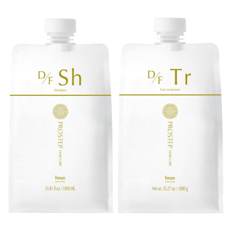 hoyu　ホーユープロフェッショナル　プロステップ　D/Fシャンプー(1000ml) D/Fトリートメント(1000g)リフィルセット