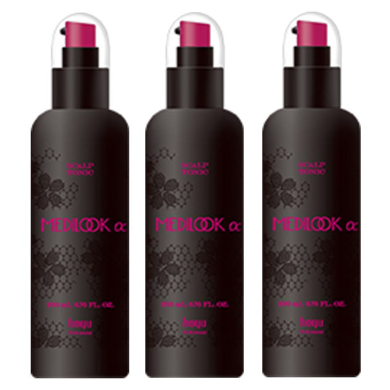 hoyu ホーユープロフェッショナル メディルックα スキャルプトニック 200ml×3点セット