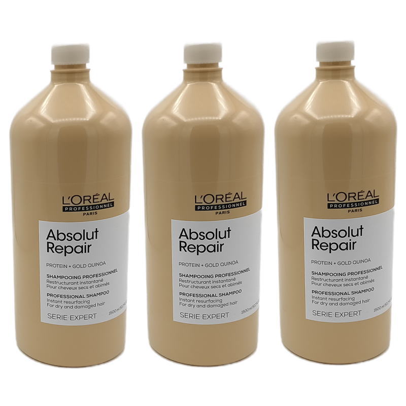 ロレアル プロフェッショナル セリエ エクスパート アブソルートR. ゴールド シャンプー 1500ml×3点セット
