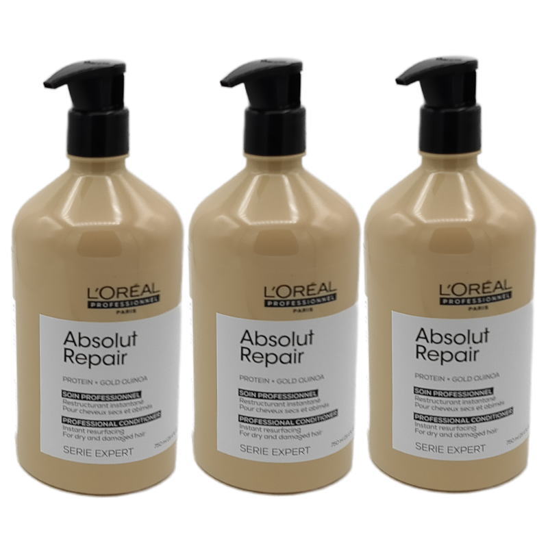 ロレアル プロフェッショナル セリエ エクスパート 　 アブソルートR. ゴールド　コンディショナー　750ml×3点セット 9,354円